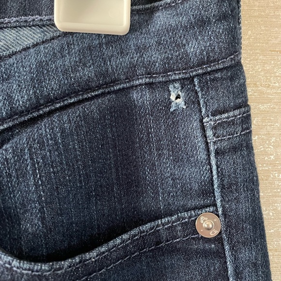 Adriano Goldschmied dark wash blue jeans size 27R. - Picture 5 of 5